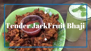 Edichakka Bhaji. Tender jackfruit Bhaji. ഇടിച്ചക്ക കൊണ്ടൊരു നാലുമണിപലഹാരം.