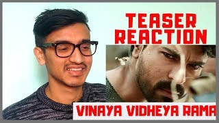 Vinaya Vidheya Rama Teaser Reaction | Nepalese React | Ram Charan | Kiara Advani | Boyapati Sreenu