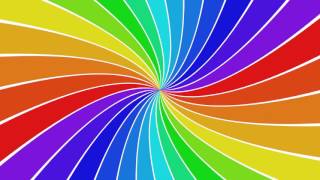 Rainbow Spiral Rotation Colors Colorful