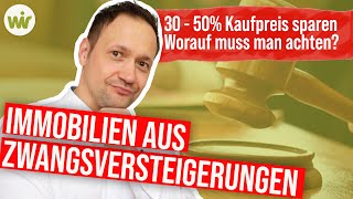 Zwangsversteigerungen - Ablauf + Tipps für Immobilien Schnäppchen #Baufinanzierung