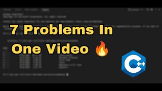 Problem Solving Session | Basic | 7 Problems | Myself learned from @LoveBabbar