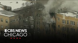 CFD battle 2 alarm fire in West Rogers Park