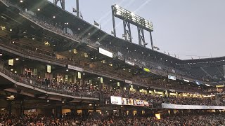 Lights out at Oracle Park (and the Coliseum)