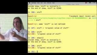 Software Carpentry September 2012 (4.7) Programming in Python