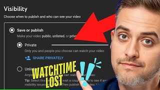 How to Private All Videos on YouTube? Does It Still Count For Watchtime