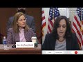 Sen. Kamala Harris questions Supreme Court nominee Amy Coney Barrett on voter suppression