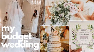How I Created My Dream Wedding on a Small Budget!