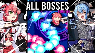 All Bosses No Hit Challenge! | Elite Exorcist Miko Demo