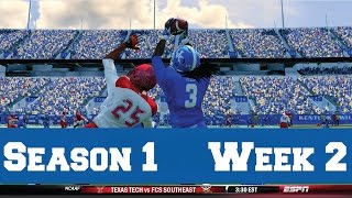 NCAA Football 14: Dynasty Mode [Ep. 3] - Kentucky Wildcats | Heard!!!