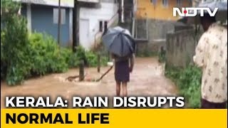 Kerala Rain: Heavy Rain Disrupts Rail, Road Traffic; Schools Closed In 8 Districts Kerala Rain: Heavy Rain Disrupts Rail, Road Traffic; Schools Closed In 8 Districts