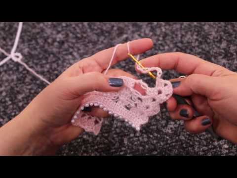 Alize Angora Gold ile İncili Şal Yapımı-Making Pearly Shawl with Alize Angora Gold Alize Angora Gold ile İncili Şal Yapımı-Making Pearly Shawl with Alize Angora Gold