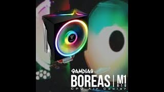 UNBOXING BOREAS  M1 610 ARGB | GAMDIAS Cooler | Advance Tech