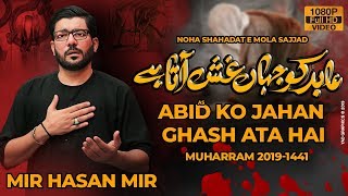 Nohay 2019 | Abid Ko Jahan Ghash Ata Hai | Mir Hasan Mir New Noha 2019 | Shahadat e Mola Sajjad Noha