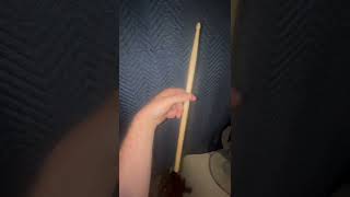Easy Drumstick Trick / Twirl to instantly turn you into a Rockstar #sticktricks #drumming #drum #how