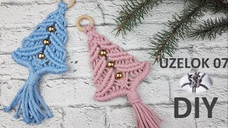 Macrame Christmas Ornament | Easy Tutorial for Beginners