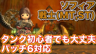 【FF14暁月】ソフィアに戦士(タンク)で挑戦【タンク初心者入門 パッチ6対応2024年版】