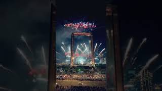 Dubai Frame New Year's Eve Fireworks