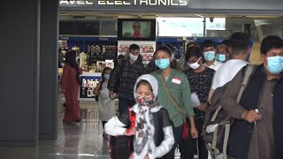 Evacuees from Afghanistan arrive in Virginia