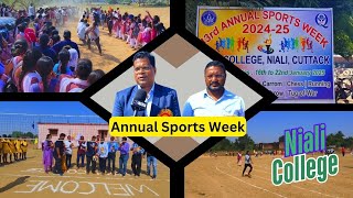 Niali College I Annual Sports Week 2025 I NK MEDIA