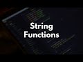 SQL Learning Path - String Functions