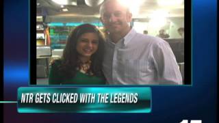 CNBC-TV18: NAYANTARA GETS CLICKED WITH LEGENDS FROM DOWN UNDER