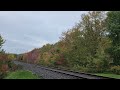 cn 511 charges through the fall colours