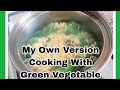 My Own Version Cooking Instant Noodle With  Green Vegetable [Saballero Mix Vlogs]