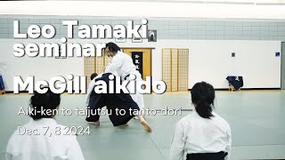 Leo Tamaki @ McGill Aikido Dec 2024