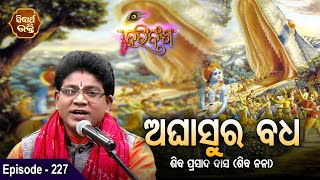 HARI BANSHA PURANA - ହରି ବଂଶ ପୁରାଣ | EP -227 | Siba Nana -Shiba Prasad Dash | ଅଘସୁର ବଧ | Sidharth