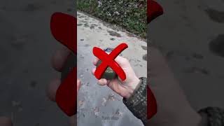 अगर कभी grenade आकर गिरे तो ये गलती मत करना 😱 #shortvideo