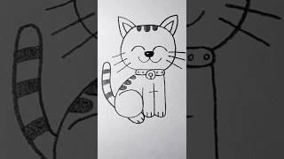6️⃣1️⃣🟰Cat🔥#cat #artist #drawing #art #ytshorts