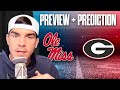 Ole Miss vs. Georgia Preview, Predictions & Bets | 2024