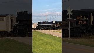 CSX Steam Locomotive Special Train!  Train With Caboose \u0026 800, JawTooth shorts