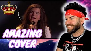 SO CREATIVE!!!! Angelina Jordan - Someone You Loved *AGT* (REACTION)