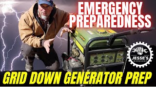 Power Outage Survival Guide: Generator Prep Maintenance For Storm Emergencies #emergencypreparation
