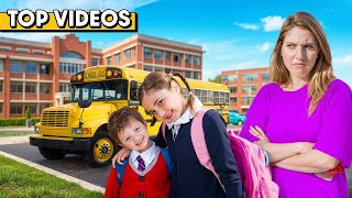 Surviving School – Our kid's Ultimate Day in Class! | The Anazala Family