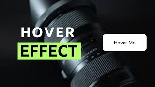 Amazing Button Hover Effect Using Only HTML & CSS