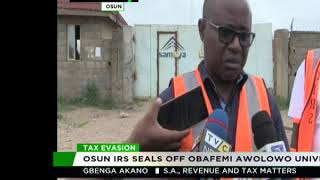 Tax Evasion: Osun IRS seals off OAU