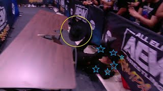 Julia Hart took a Nasty Table Spot Fall on Rampage Grand Slam 09.23.2022