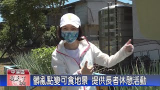 20220810觀天下新聞 髒亂點變可食地景 提供長者休憩活動