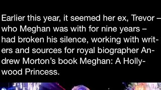 Trevor is going to contribute to “ The American Princess “ book.  Outing his ex. And more.