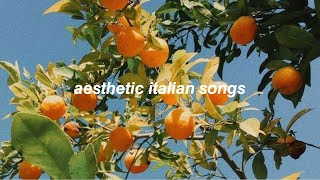 full playlist of aesthetic italian songs/italian music/ indie pop🍊