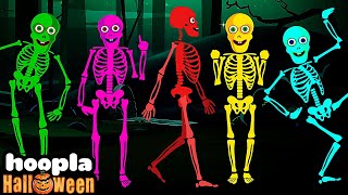 Five Skeletons Were Sleeping In The Grave | Spooky Song | Hoopla Halloween