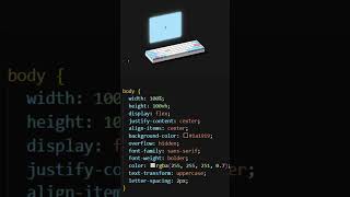 "Interactive Keyboard Animation with HTML, CSS & JavaScript" #coding #htmltutorial #animation