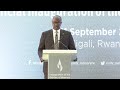 mayor pudence rubingisa remarks at the garden of memory inauguration kigali 11 september 2022