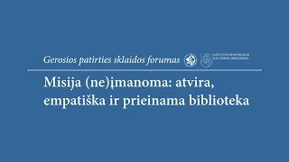 Gerosios patirties sklaidos forumas