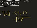 01.16 pch 6.4 vectors and dot product