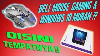 Windows 10 cuma $12 dan Mouse Gaming murah ya disini tempatnya Bro!!