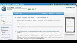 PsychINFO, Part I: Basic Search