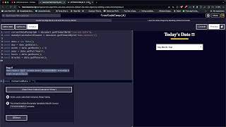 FreeCodeCamp - JavaScript Algorithms and Data Structures (Beta) Creating Date Formater